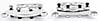 Rear Drag Race Brake Kit Big Bearing Ford "Old Style" Housing Ends - image 3