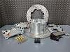 Rear Drag Race Brake Kit New Style Ford "Torino" Housing Ends - image 1