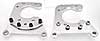 Rear Drag Race Brake Kit New Style Ford "Torino" Housing Ends - image 3
