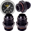A2000 Fuel Pump Fitting & Gauge Kit (2)-10AN Inlet/Outlet Fittings - image 1