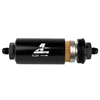 In-Line Fuel Filter -8AN Male Inlet/Outlet Ports - image 1