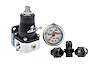 13130 Compact EFI Bypass Regulator Kit -6AN O-Ring Inlet/Outlet Ports w/Dual Inlets - image 1