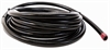 Braided Stainless Steel PTFE Fuel Hose w/Black Jacket -10 AN x 20 ft - image 1