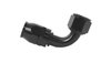 90-Degree -12 AN PTFE Hose End - Black - image 2