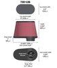 Universal Cone Air Filter SynthaFlow "Oiled" Filter - image 3