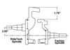11009300 Drop Spindles 1967-1969 Camaro F-Body / 1968-1974 Nova X-Body / 1964-1972 Chevelle A-Body - image 2