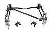 Bolt-On 4-Link Rear Suspension System 1955-1957 Chevy Tri-Five 2-Piece Frame - image 1