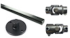 Steering U-Joint Kit for 1965-1979 Ford F-100, F-150 Trucks Original Steering Column to 1979-1993 Ford Mustang Rack - image 1