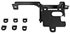 Adaptive Speed Control Relocation Bracket for Late-Model Ford Bronco [Black] - image 1