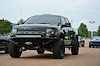 10-14 Ford Raptor Standard Front Rancher Bumper NON STEALTH with Winch and 40 light bar and bar in s - image 1