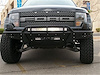 10-14 Ford Raptor Race Series Front Bumper with 30 LED mount in top hoop with stealth panels and wit - image 1