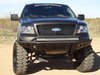 04-08 Ford F-150 Stealth Front Bumper with Stealth Panels and 40 Light Bar and 4 dually mounts on ou - image 2