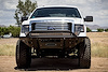 09-14 Ford F-150 Standard Front Bumper with Stealth Panels and Winch and 40 light bar mounts and lig - image 1