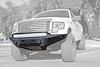 09-14 Ford F-150 HoneyBadger Front Bumper with Lockable Tool Boxes and Upper 40 LED Bar Mount and Lo - image 1