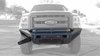 11-Up Ford F-250/350 HoneyBadger Front Bumper with Storage Boxes and 40 Light Bar and Light Bar in H - image 2