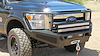 11-Up Ford F-250/350 HoneyBadger Rancher Front Bumper with Winch Mount and Storage Boxes and Dual 40 - image 1