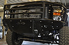 08-10 Ford F-250/350 Rancher Front Bumper with Stealth Panels and 40 light bar mounts and light bar - image 1