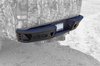 1999-Up Ford F-250/350 Dimple R rear bumper set up for duallys with back up sensor cut outs in Hammer Black - image 2