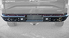 15-Up Ford F-150 Venom Rear Bumper with Backup Sensor Cutout and Dually mounts in Hammer Black with Satin Black panels - image 1