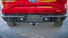 15-Up Ford F-150 Venom Rear Bumper with Dually mounts in Hammer Black with Satin Black panels - image 1
