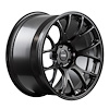 F1M0851425B F1M Forged Wheel [Size: 18" x 10.5"] Satin Black Finish, w/Knurled Bead