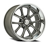 R1011770613912 R101 Laguna Wheel [Size: 17"x7"] Texture Gunmetal Center w/Milled Window & Diamond Cut Lip Finish