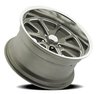 R1011770613912 R101 Laguna Wheel [Size: 17"x7"] Texture Gunmetal Center w/Milled Window & Diamond Cut Lip Finish - image 2