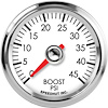 L2-B5-LEG 2-1/16 in. Boost Gauge, 0-45 psi