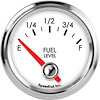 L2-FL2-LEG 2-1/16 in. Fuel Level Gauge, programmable, 90 Degree Sweep