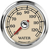 L2-WT2-ATQ 2-1/16 in. Classic Water Temp Gauge, 50-125C, Antique Series