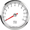 L3-TC5-LEG 3-3/8 in. Tachometer, 12K RPM