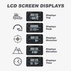 L45-TG004-REV 4-1/2 in. Triple 120 mph Speedo/Fuel Level/WT Temp - image 2