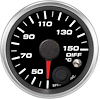 R2-DT3-REV 2-1/16 in. Diff Temp Gauge, 40-150C, w/Warning