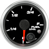 R2-FL1-REV 2-1/16 in. Fuel Level Gauge, programmable, w/Warning