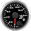 R2-OP5-REV 2-1/16 in. Oil Pressure Gauge, 0-14.0 bar, w/Warning