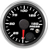 R2-P1-REV 2-1/16 in. Pressure Gauge, 0-150 psi, w/Warning