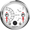 R25-DG3-LEG 2-5/8 in. Dual Gauge, Water Temp/Fuel Level