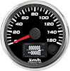 R25-S20-REV 2-5/8 in. GPS Speedometer, 160 km/h