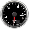 R25-TC1-REV 2-5/8 in. Tachometer, 4K RPM Shift-light