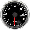 R25-TC2-REV 2-5/8 in. Tachometer, 6K RPM Shift-light