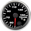 R25-TT3-REV 2-5/8 in. Trans Temp Gauge, 40-150C, w/warning