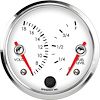 R3-DG2-LEG 3-3/8 in. Dual Gauge, Volts/Fuel Level