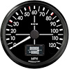R3-S1-BMW 3-3/8 in. GPS Speedometer, 120 mph, BMW Series