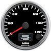 R3-S1-REV 3-3/8 in. GPS Speedometer, 120 mph