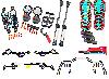 300365 Ford Panther Platform Handling Kit for 2003-2011 Ford Crown Victoria [Ford Mustang GT Rear Springs] 3.500 in. Drop - image 1