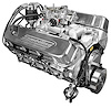 BBC540CRUEFI Big Block Chevy 540 ci. Cruiser 660 HP Engine w/Aluminum Heads & Roller Cam [Fuel Injected]