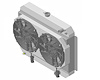 1-10267-202LSBL High-Performance GM LS Swap Radiator & Brushless Fan Kit, 1961-1963 Chevy Bel Air/Impala, Manual Trans, W/Shroud - image 1