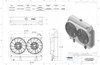 1-10267-202LSBL High-Performance GM LS Swap Radiator & Brushless Fan Kit, 1961-1963 Chevy Bel Air/Impala, Manual Trans, W/Shroud - image 2