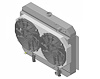 1-10267-212LSBL High-Performance GM LS Swap Radiator & Brushless Fan Kit, 1961-1963 Bel Air/Impala, Auto Trans, W/Shroud - image 1