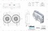 1-27310-202BL High-Performance Radiator & Brushless Fan Kit, 1966-1967 Pontiac GTO/Lemans/Tempest, Manual Trans, 2.75 in. Core - image 2